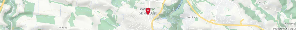 Kartendarstellung des Standorts für Mühlkreis Apotheke in 4224 Wartberg ob der Aist